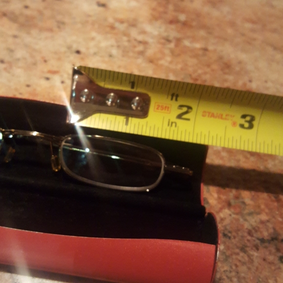 Reading Glasses (magnified )w/case sold on title - Picture 5 of 7